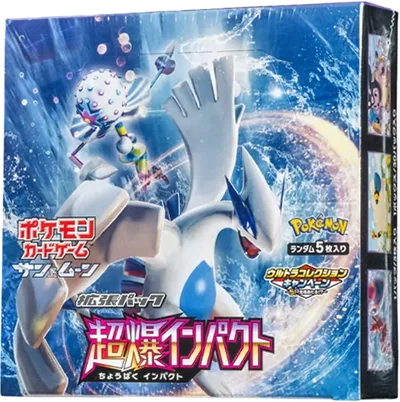 ポケモンカードゲームサン&ムーン拡張パック超爆インパクトボックス