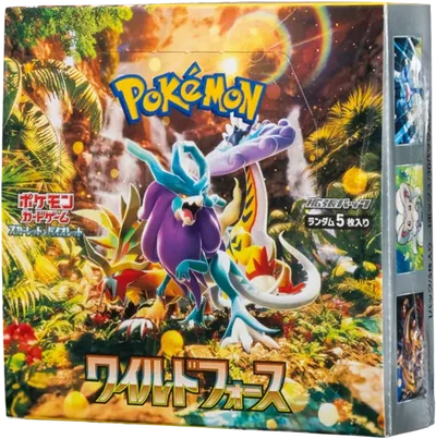 ポケモンカードゲームスカーレット&バイオレット拡張パック「ワイルド
