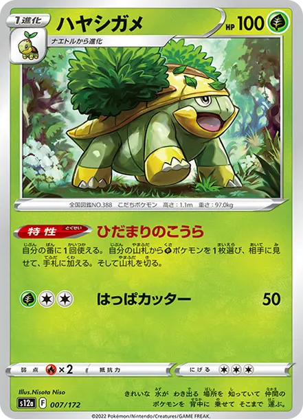 樹林龜 PTCG 卡牌價格