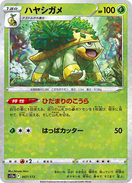 樹林龜 PTCG 卡牌價格