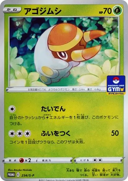 強顎雞母蟲 [S-P 234] — PTCG 寶可夢卡牌圖片｜呼卡 Huca