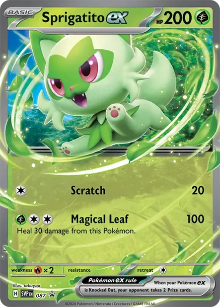 新葉喵 [SVP 087] — PTCG 寶可夢卡牌圖片｜呼卡 Huca