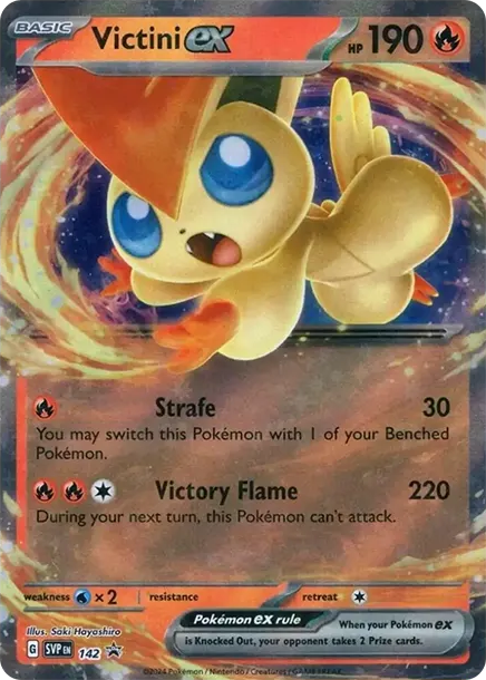 比克提尼 [SVP 142] — PTCG 寶可夢卡牌圖片｜呼卡 Huca