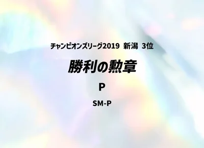 勝利の勲章 P