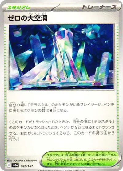ゼロの大空洞