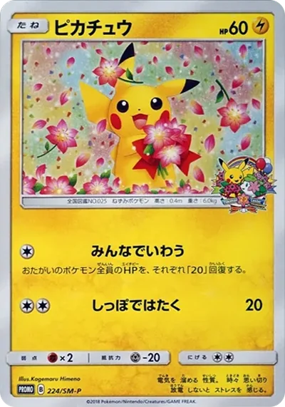 捧花皮卡丘